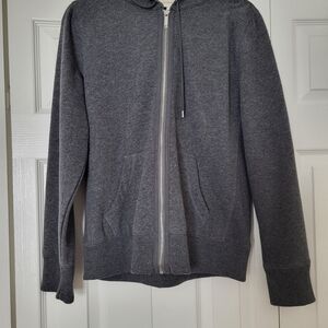 Jones New York Women's Charcoal Zip-Up Jacket